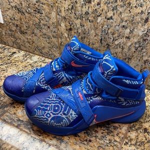 Nike Lebron Soldier 9 blue free gums